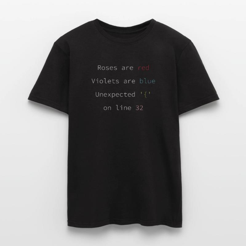 Funny Fehlercode Software Entwickler Männer T-Shirt