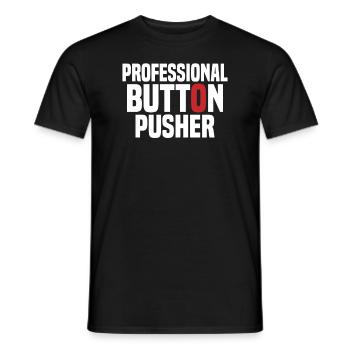 Cnc Mechanic Milling Cutter - Men's T-Shirt - black - Front - AI Model Male 178 light (178cm)