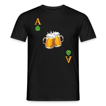 Carnival - Carnival - Treat Set - Beer As - Men's T-Shirt - black - Front - AI Model Male 178 light (178cm)
