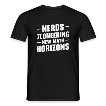 Pi Day Nerd Pi Symbol Number Nerdy Math - T-shirt homme - noir - Devant - AI Model Male 178 light (178cm)