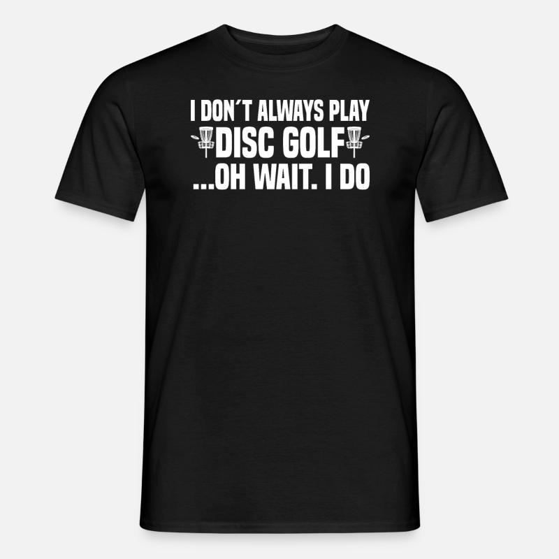 Disc Golf Frisbee Golf - Men's T-Shirt - black