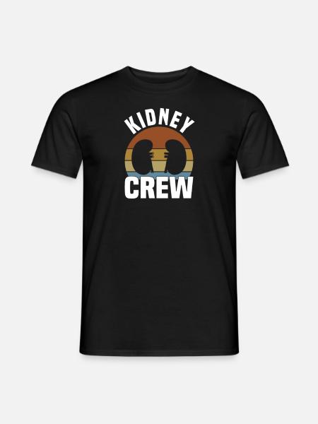 Kidney transplant dialysis kidney - Men's T-Shirt - black