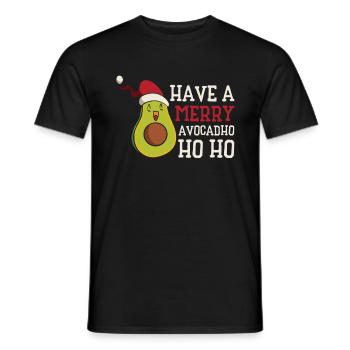 Noël Avocat Keto Fruit Diet Holiday Keto - T-shirt homme - noir - Devant - AI Model Male 178 light (178cm)