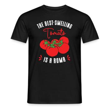Tomato Gardening Lover Lustiger Gärtner - Männer T-Shirt - Schwarz - Vorne - AI Model Male 178 light (178cm)