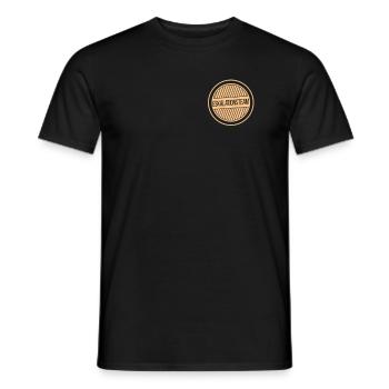 Drôle d’équipe d’escalade Pocket JGA Crew - T-shirt homme - noir - Devant - AI Model Male 178 light (178cm)