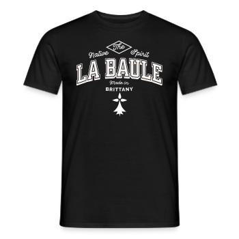 La Baule, die einheimische Spirituose aus der Bretagne - Männer T-Shirt - Schwarz - Vorne - AI Model Male 178 light (178cm)