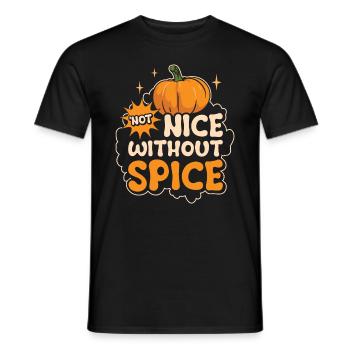 Pumpkin Spice Latte Kaffee-Liebhaber - Männer T-Shirt - Schwarz - Vorne - AI Model Male 178 light (178cm)