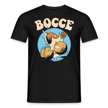 Bocce Spruch Bocce Ball mit Jack Bocci Game Bocce - Männer T-Shirt - Schwarz - Vorne - AI Model Male 178 light (178cm)