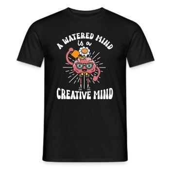 Gartenarbeit Floristen Pflanzung Botanik - Männer T-Shirt - Schwarz - Vorne - AI Model Male 178 light (178cm)