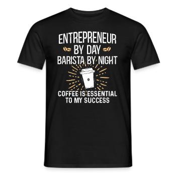 Unternehmer Unternehmen Unternehmertum - Männer T-Shirt - Schwarz - Vorne - AI Model Male 178 light (178cm)