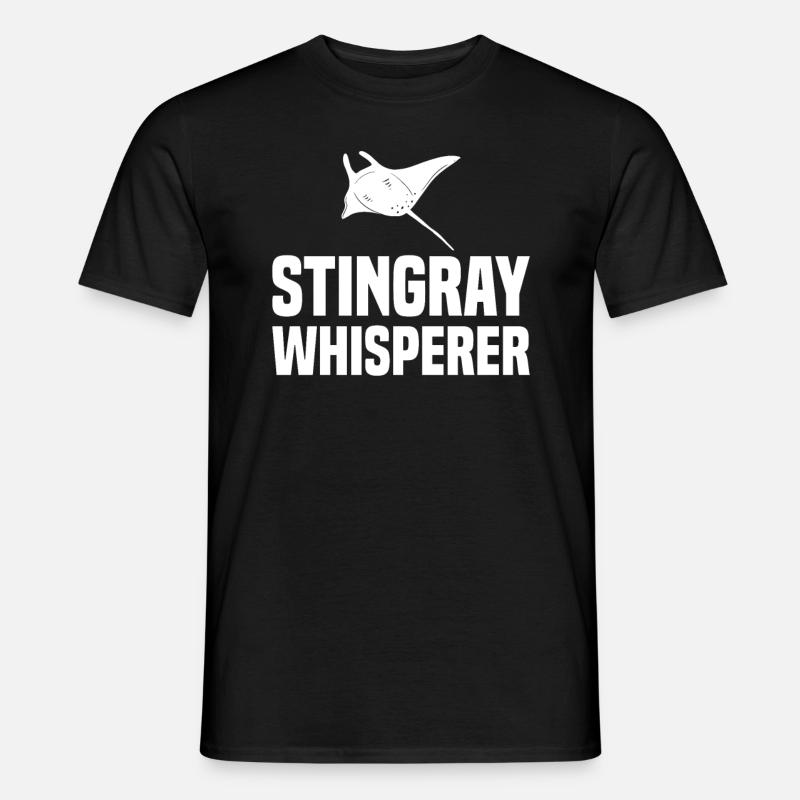 Stingrays Manta Rays Ocean - Men's T-Shirt - black