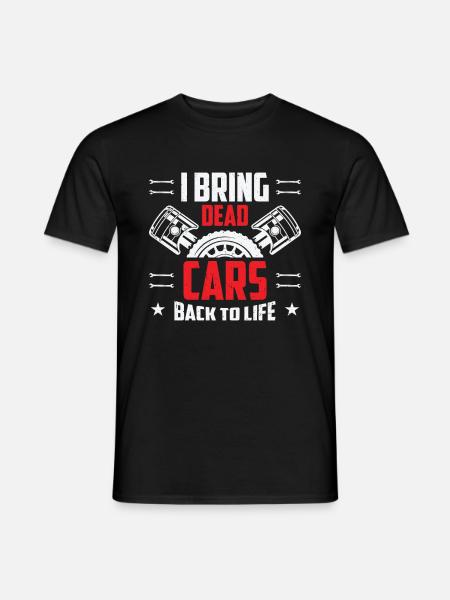 Car Mechanic Auto Engine Repair - Men's T-Shirt - black