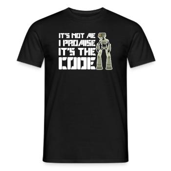 Machine d’intelligence artificielle robot - T-shirt homme - noir - Devant - AI Model Male 178 light (178cm)