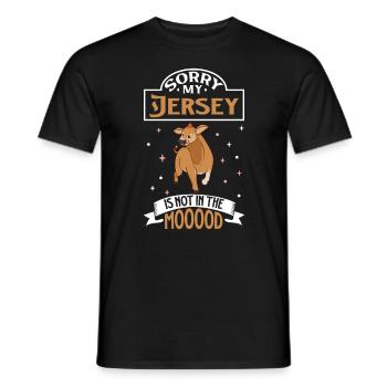 Not in the mood - Jersey - Men's T-Shirt - black - Front - AI Model Male 178 light (178cm)