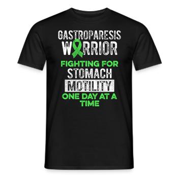 Guerrier de la sensibilisation à la gastroparésie Survivant - T-shirt homme - noir - Devant - AI Model Male 178 light (178cm)