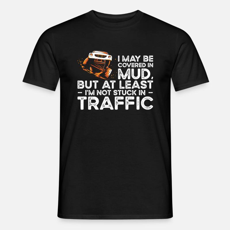 Off Road 4X4 Wheeler Offroading Dirt Mudding - Männer T-Shirt - Schwarz