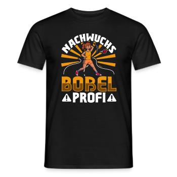 Nachwuchs Boßel Profi - Boßeln - Männer T-Shirt - Schwarz - Vorne - AI Model Male 178 light (178cm)