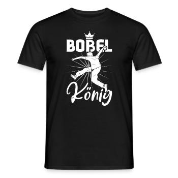 Boßel König - Boßeln - Männer T-Shirt - Schwarz - Vorne - AI Model Male 178 light (178cm)