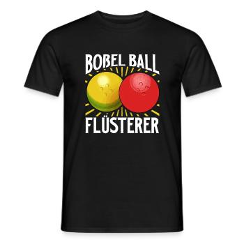 Boßel Ball Flüsterer - Boßeln - Männer T-Shirt - Schwarz - Vorne - AI Model Male 178 light (178cm)