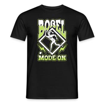 Boßel Mode On - Bosseln - Männer T-Shirt - Schwarz - Vorne - AI Model Male 178 light (178cm)