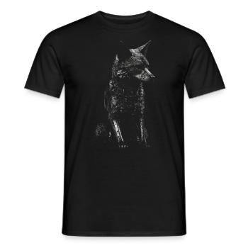 Fox Animal Lover Gift Motif animal sauvage - T-shirt homme - noir - Devant - AI Model Male 178 light (178cm)