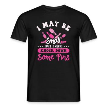 Bowling Femmes Bowler Ball Strike - T-shirt homme - noir - Devant - AI Model Male 178 light (178cm)
