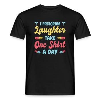 Pharmazietechniker Pharmazietechniker CPHT - Männer T-Shirt - Schwarz - Vorne - AI Model Male 178 light (178cm)