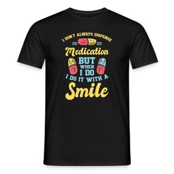Pharmazietechniker Pharmazietechniker CPHT - Männer T-Shirt - Schwarz - Vorne - AI Model Male 178 light (178cm)