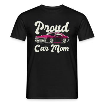 Muscle Car Enthusiast Car Guy Classic Cars Lover - Men's T-Shirt - black - Front - AI Model Male 178 light (178cm)