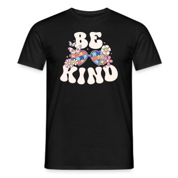 Autismus Shirt Frauen Mama Neurodiversität Puzzle - Männer T-Shirt - Schwarz - Vorne - AI Model Male 178 light (178cm)