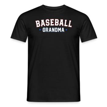 Retro Baseball Grand-mère Chemise Vintage Famille - T-shirt homme - noir - Devant - AI Model Male 178 light (178cm)