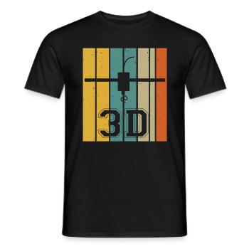 Seafood, crabs, crabs, mussels - Men's T-Shirt - black - Front - AI Model Male 178 light (178cm)