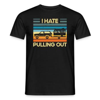 Ich hasse es, unangemessenes Humor -Camper RV hera - Männer T-Shirt - Schwarz - Vorne - AI Model Male 178 light (178cm)