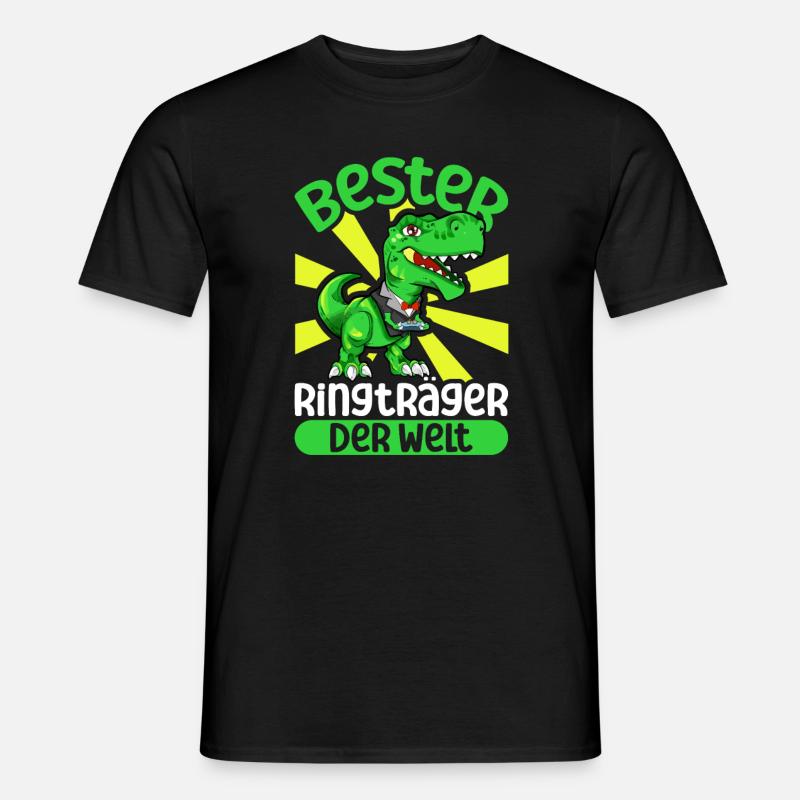 Bester Ringträger der Welt - Männer T-Shirt - Schwarz
