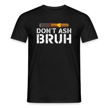 Fumeurs de cigares Fumeurs de cigares - T-shirt homme - noir - Devant - AI Model Male 178 light (178cm)