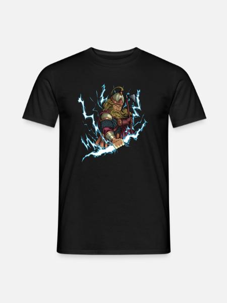 Dieu slave Perun - T-shirt homme - noir