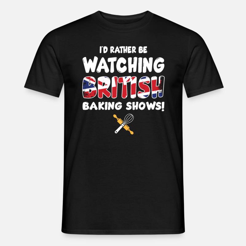 British Baking Show - T-shirt homme - noir