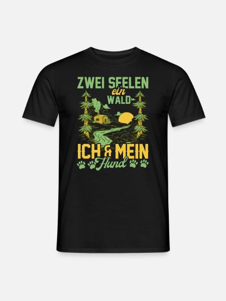 Forstwirtschaft Waldliebhaber Baum Wald Outdoor - Männer T-Shirt - Schwarz