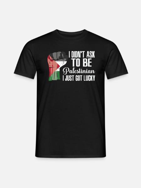 Palestijnse Trots Palestijnse Vlag - Heren T-shirt - zwart