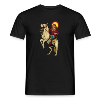Dieu slave Chors - T-shirt homme - noir - Devant - AI Model Male 178 light (178cm)