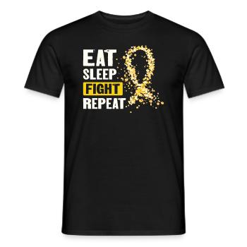 CureFest 2023 CureFest pour les patients atteints de cancer infantile - T-shirt homme - noir - Devant - AI Model Male 178 light (178cm)