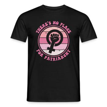 Féminisme Féminisme Femmes Égalité - T-shirt homme - noir - Devant - AI Model Male 178 light (178cm)