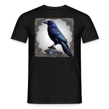 Schwarzer Rabe - Männer T-Shirt - Schwarz - Vorne - AI Model Male 178 light (178cm)