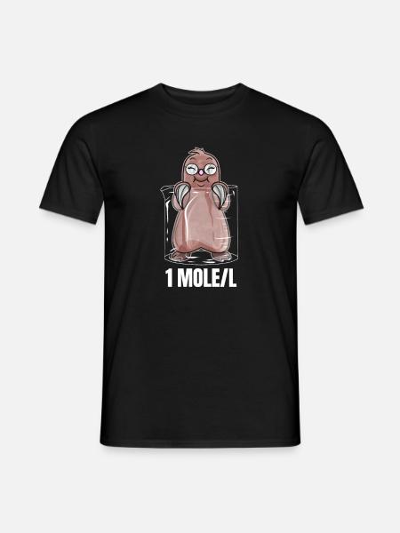Chemie Lustig Chemiker Chemielaborant Student - Männer T-Shirt - Schwarz