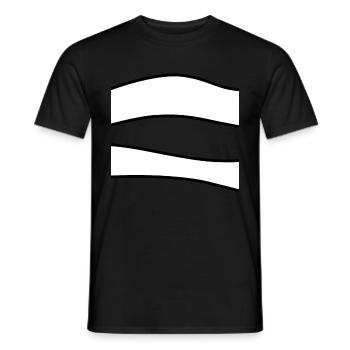 Clown Fischkostüm Einfache Halloween Clownfish - Männer T-Shirt - Schwarz - Vorne - AI Model Male 178 light (178cm)