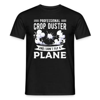 Furz Farting Crop Duster Dad Humor - Männer T-Shirt - Schwarz - Vorne - AI Model Male 178 light (178cm)