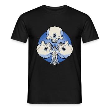 As du vin d’os - T-shirt homme - noir - Devant - AI Model Male 178 light (178cm)