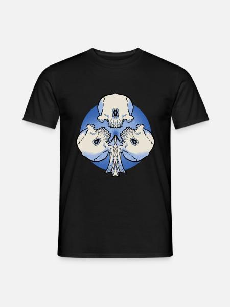Ace Wine of Bones - Men's T-Shirt - black