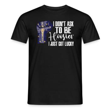 Hoosier Amerikaner US-Patriot USA Gewachsen - Männer T-Shirt - Schwarz - Vorne - AI Model Male 178 light (178cm)