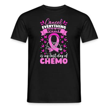 Breast Cancer Awareness Week Breast Cancer Ribbon - Men's T-Shirt - black - Front - AI Model Male 178 light (178cm)